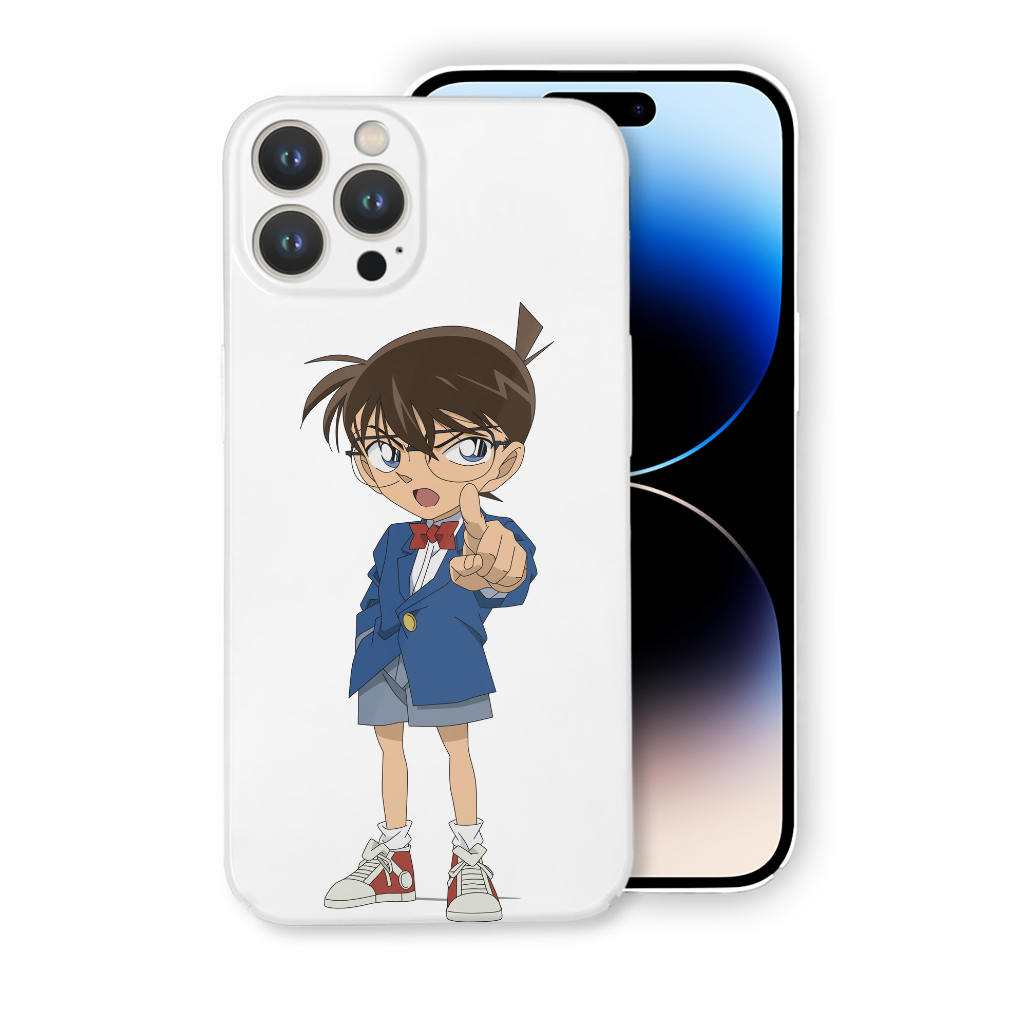 （画像用） 名探偵コナン 江戸川 コナン Detective Conan Conan Edogawa 【iPhone 14シリーズ対応】ハードケース